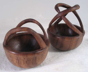 Woodturned Basket